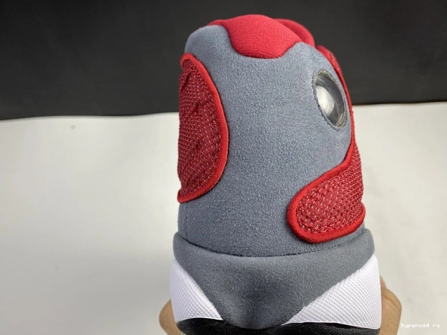 13 Gym 414571-600 Flint Jordan Grey Retro Air Red 0530